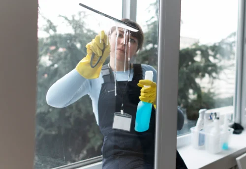 Nettoyage de vitres intérieures et extérieures à Saint-Aignan-le-Jaillard